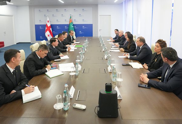 Turkmenistan, Georgia strengthen ties with talks on trade, energy, and transport