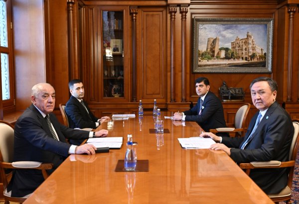 Azerbaijani PM discusses cooperation prospects with OTS Secretary General
