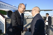 Uzbekistan’s Prime Minister arrives in Azerbaijan (PHOTO)
