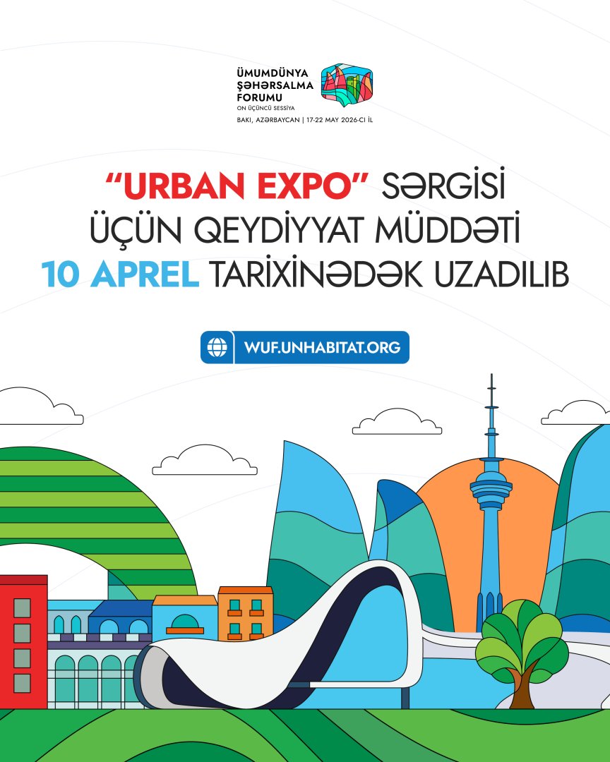 Deadline to Apply for the Urban Expo at WUF13 extended