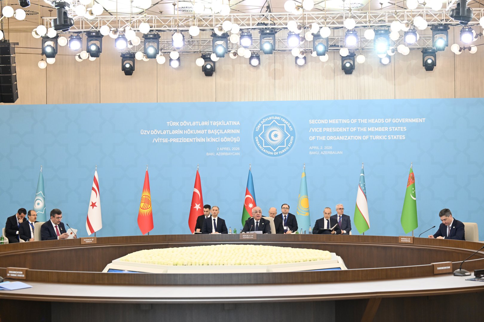 2nd meeting of government leaders from Turkic states wraps up in Baku (PHOTO)