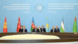 2nd meeting of government leaders from Turkic states wraps up in Baku (PHOTO)