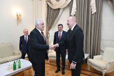 President Ilham Aliyev receives delegation led by Vice President of Türkiye (PHOTO)