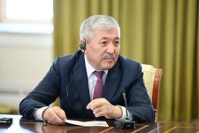 President Ilham Aliyev receives participants of meeting of heads of government of OTS member states (PHOTO/VIDEO)