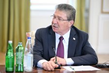 President Ilham Aliyev receives participants of meeting of heads of government of OTS member states (PHOTO/VIDEO)