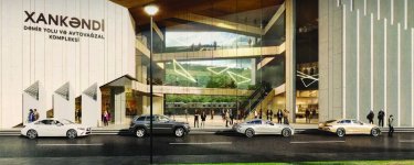 Azerbaijan's Khankendi Railway and Bus Terminal Complex breaks ground (PHOTO)