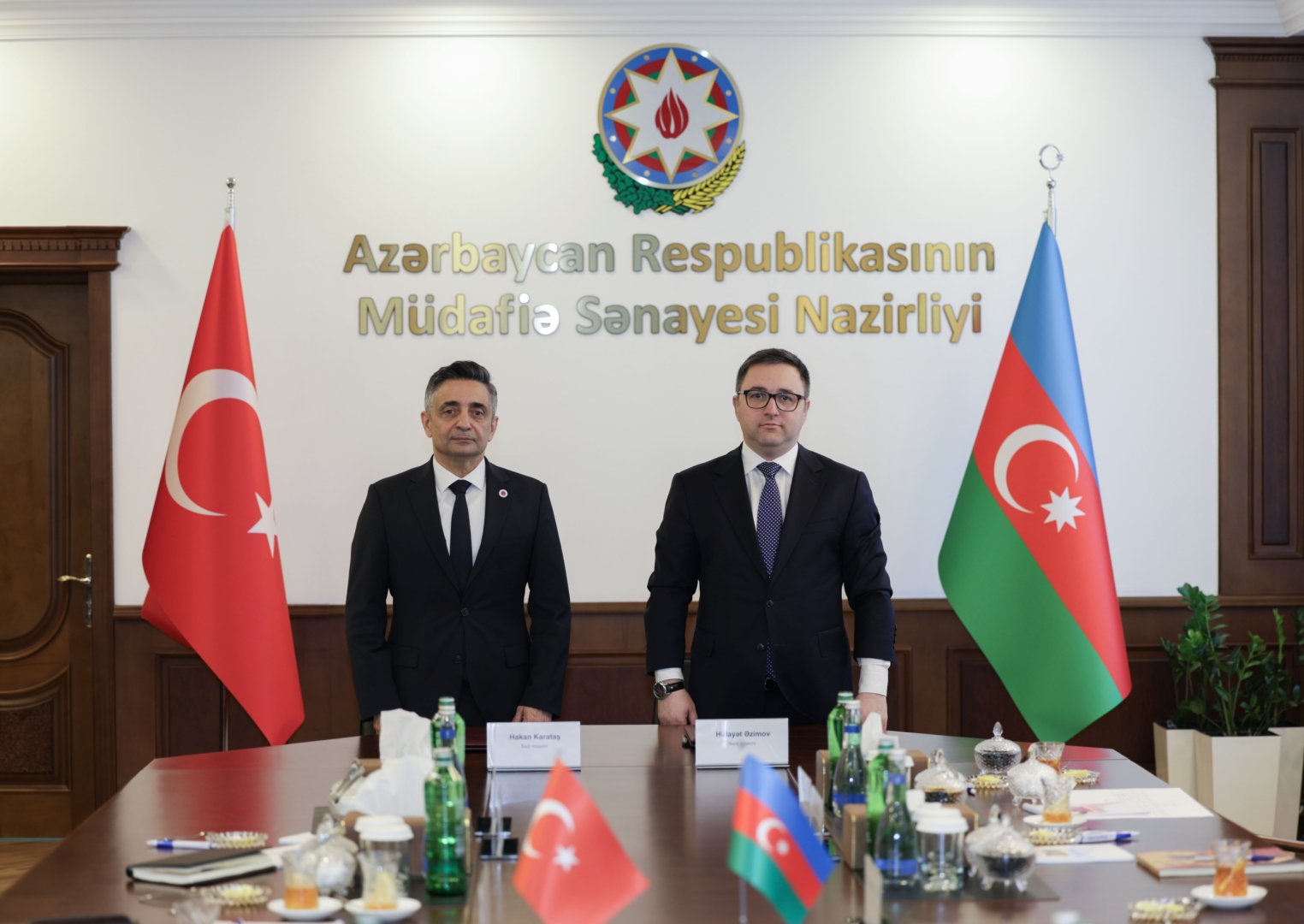 Azerbaijan and Türkiye launch implementing MoU on defense industry co-op (PHOTO)