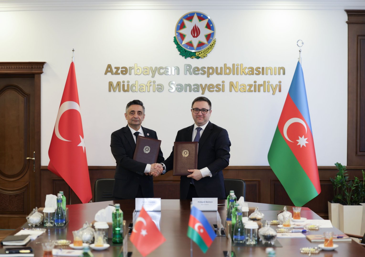 Azerbaijan and Türkiye launch implementing MoU on defense industry co-op (PHOTO)