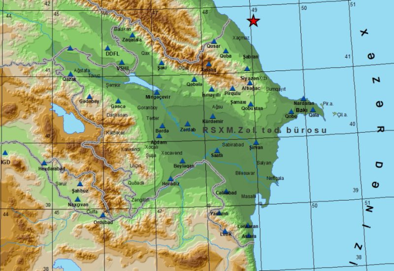 Earthquake jolts Caspian Sea