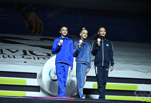 Azerbaijani gymnast wins silver medal at AGF Trophy