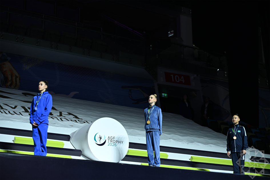 Azerbaijani gymnast wins silver medal at AGF Trophy