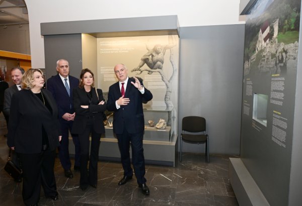 First Lady Mehriban Aliyeva visits Georgian National Museum in Tbilisi (PHOTO/VIDEO)