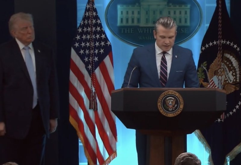 Most powerful strikes to be carried out against Iran today, Pentagon chief says