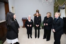 First Lady Mehriban Aliyeva visits Museum of Azerbaijani Culture named after Mirza Fatali Akhundzade in Tbilisi (PHOTO)