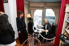 First Lady Mehriban Aliyeva visits Museum of Azerbaijani Culture named after Mirza Fatali Akhundzade in Tbilisi (PHOTO)