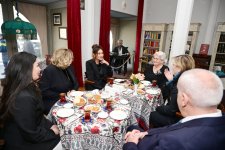 First Lady Mehriban Aliyeva visits Museum of Azerbaijani Culture named after Mirza Fatali Akhundzade in Tbilisi (PHOTO)