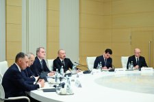 President Ilham Aliyev holds expanded meeting with Prime Minister of Georgia Irakli Kobakhidze (PHOTO)