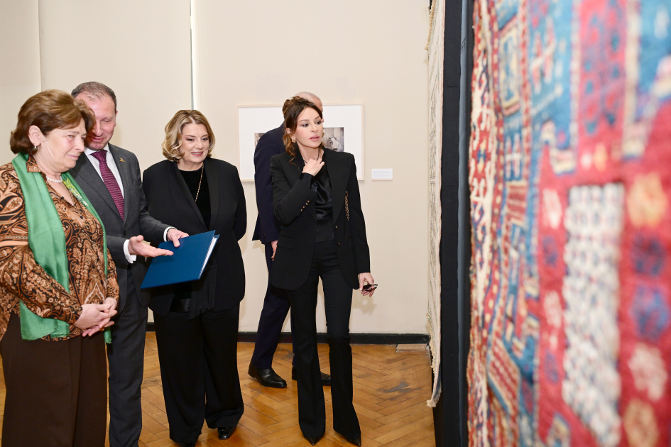 First Lady Mehriban Aliyeva visits Georgian National Museum in Tbilisi (PHOTO)