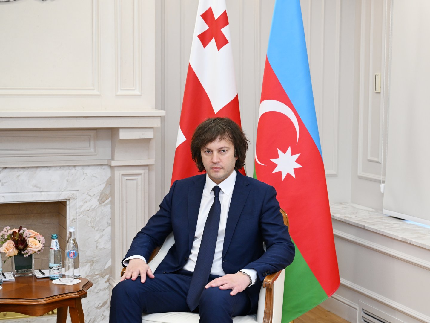 President Ilham Aliyev holds one-on-one meeting with Georgian Prime Minister Irakli Kobakhidze (PHOTO/VIDEO)