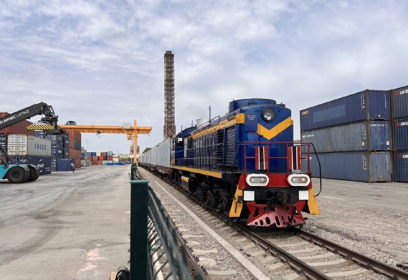 Uzbekistan ramps up block train shipments to China in 1Q2026