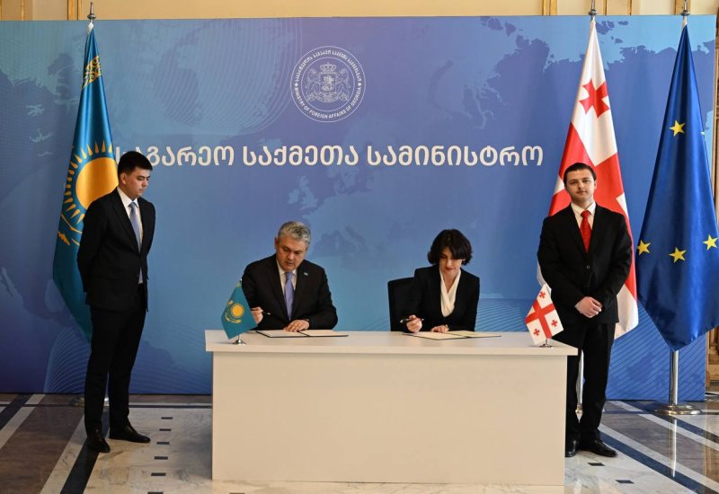 Kazakhstan, Georgia strengthen ties with landmark cooperation program