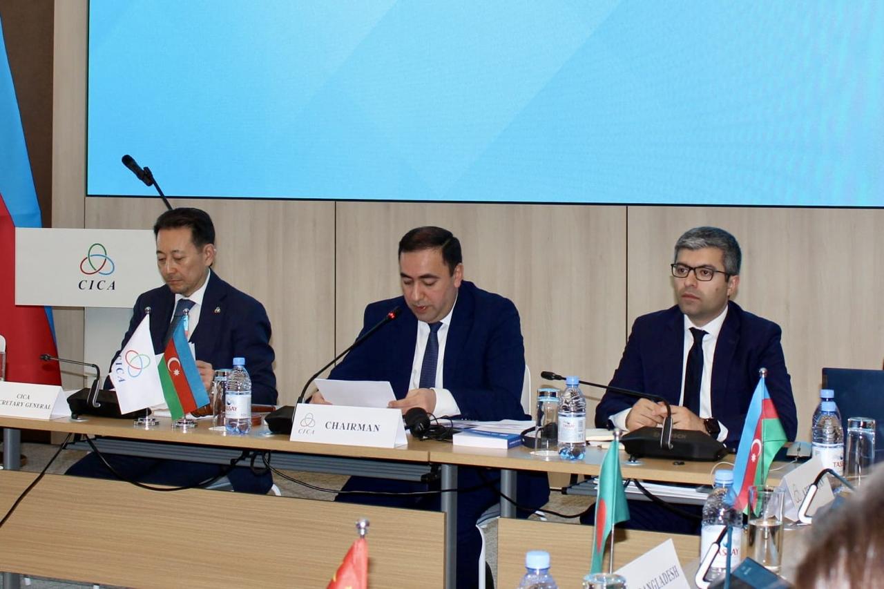 Azerbaijan leads key CICA meeting on digitalization and sustainable dev't (PHOTO)