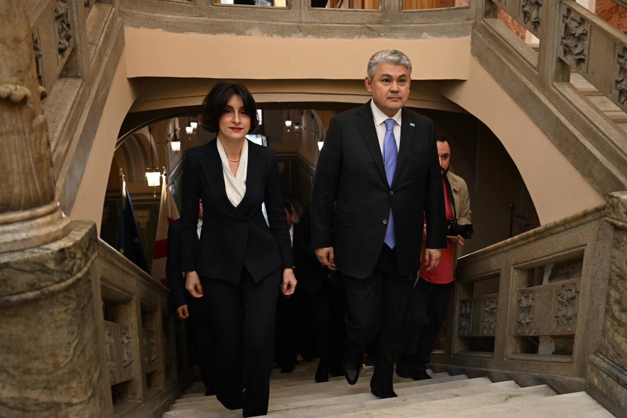 Kazakhstan, Georgia discuss dev't of Trans-Caspian International Transport Route