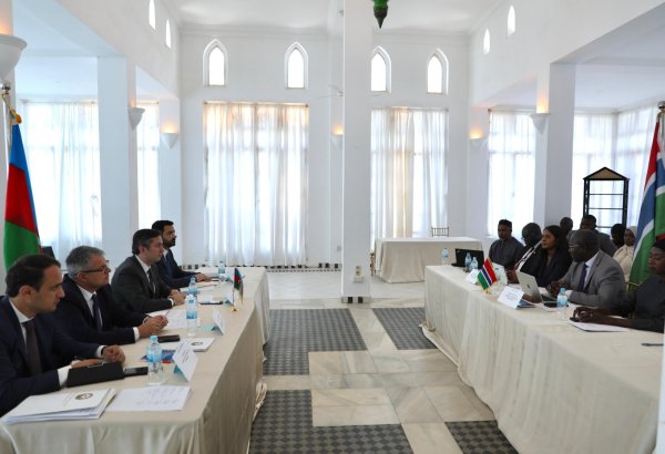 Azerbaijan and Gambia hold debut political consultations (PHOTO)