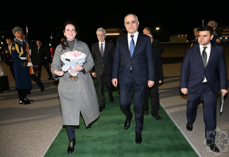 Lithuanian Prime Minister arrives in Azerbaijan (PHOTO)