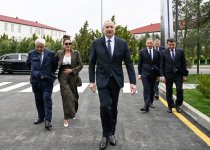 President Ilham Aliyev, First Lady Mehriban Aliyeva attend opening of International Training Center at National Aviation Academy (PHOTO/VIDEO)