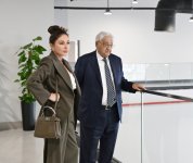 President Ilham Aliyev, First Lady Mehriban Aliyeva attend opening of International Training Center at National Aviation Academy (PHOTO/VIDEO)
