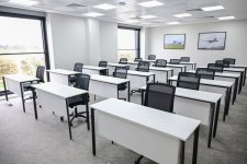 President Ilham Aliyev, First Lady Mehriban Aliyeva attend opening of International Training Center at National Aviation Academy (PHOTO/VIDEO)