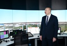 President Ilham Aliyev, First Lady Mehriban Aliyeva attend opening of International Training Center at National Aviation Academy (PHOTO/VIDEO)