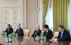 President of Azerbaijan Ilham Aliyev receives Ministers of Foreign Affairs and Transport of Kazakhstan (PHOTO/VIDEO)