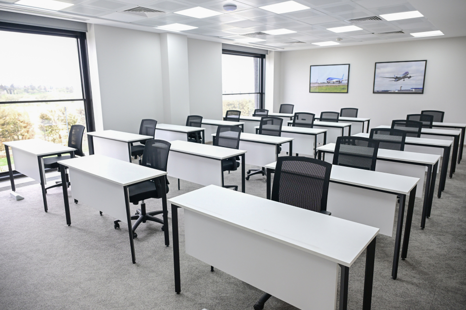 President Ilham Aliyev, First Lady Mehriban Aliyeva attend opening of International Training Center at National Aviation Academy (PHOTO/VIDEO)