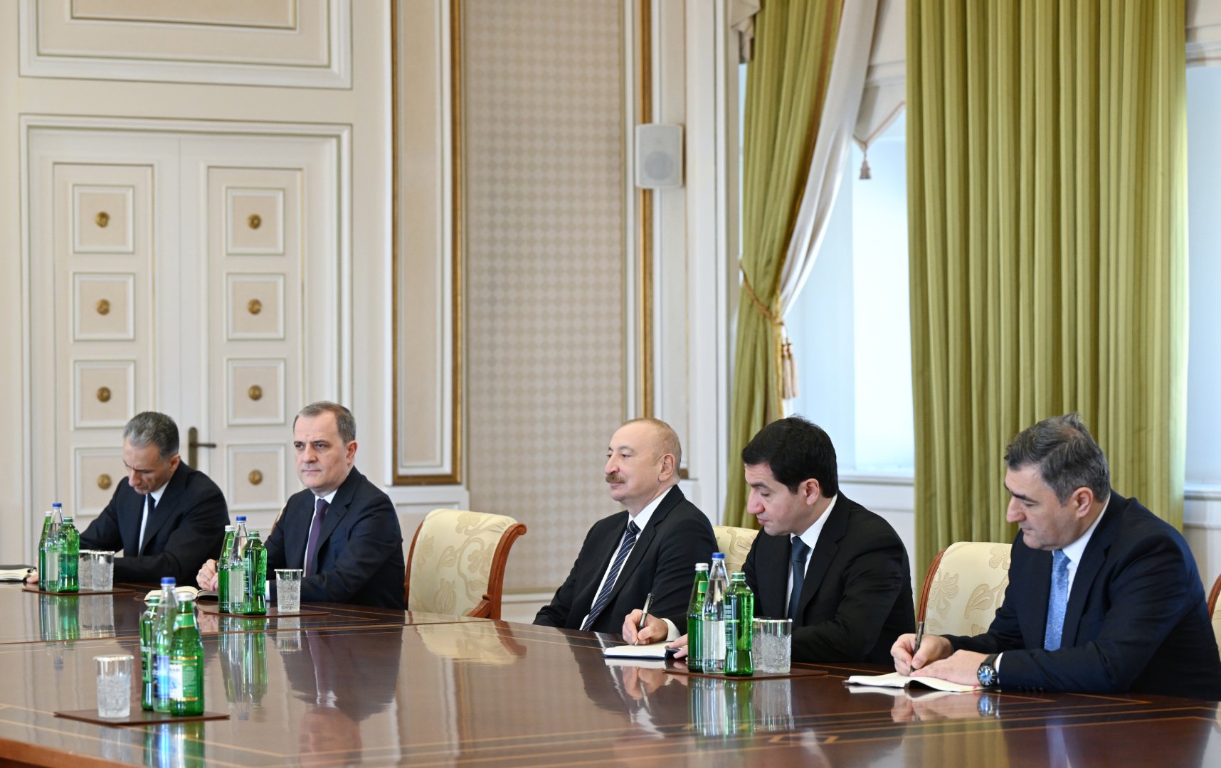 President of Azerbaijan Ilham Aliyev receives Ministers of Foreign Affairs and Transport of Kazakhstan (PHOTO/VIDEO)