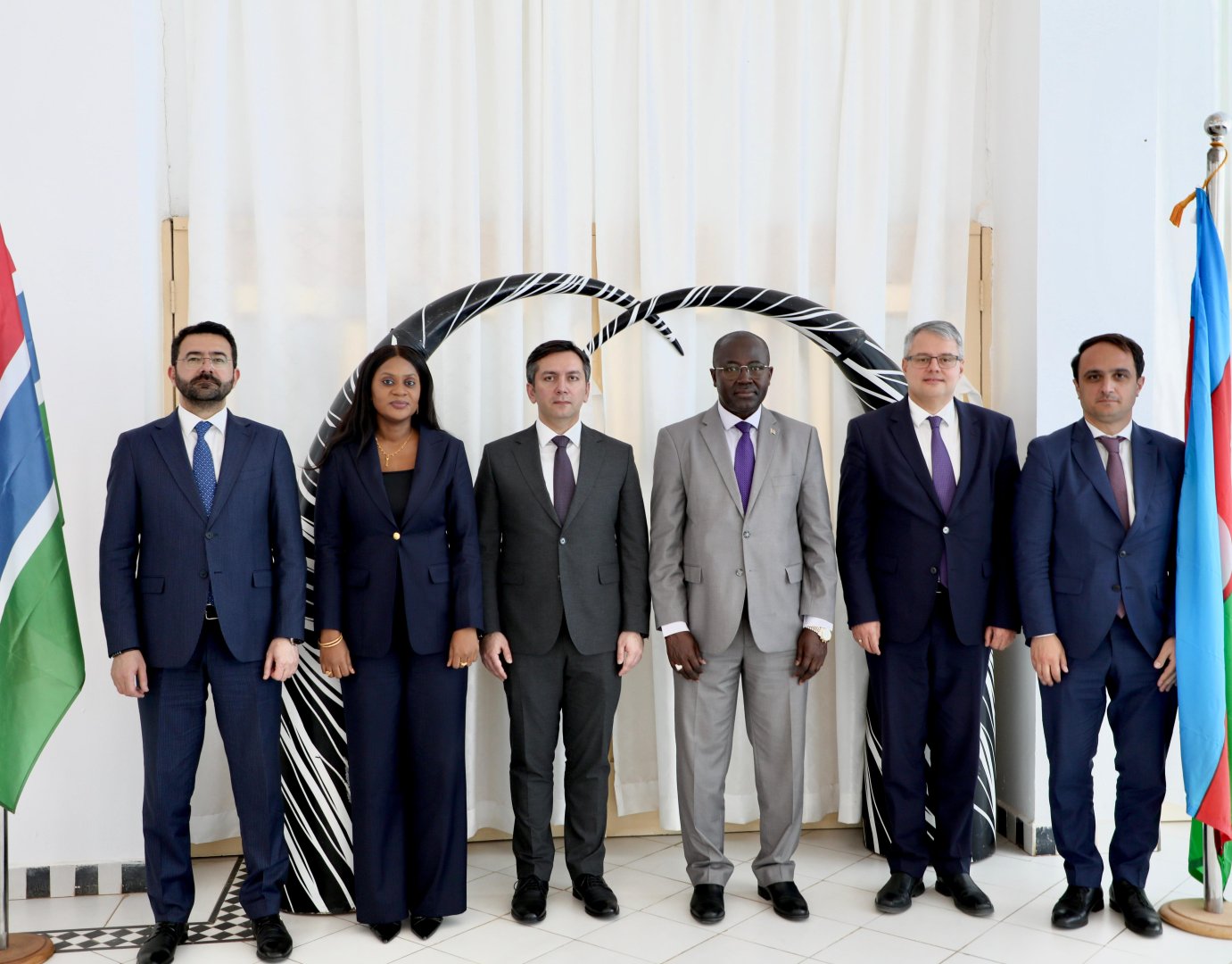 Azerbaijan and Gambia hold debut political consultations (PHOTO)
