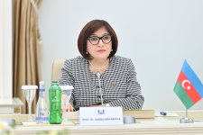 Azerbaijani Parliament Speaker meets with Türkiye and Northern Cyprus delegations (PHOTO)