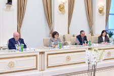 Azerbaijani Parliament Speaker meets with Türkiye and Northern Cyprus delegations (PHOTO)