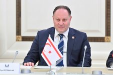Azerbaijani Parliament Speaker meets with Türkiye and Northern Cyprus delegations (PHOTO)