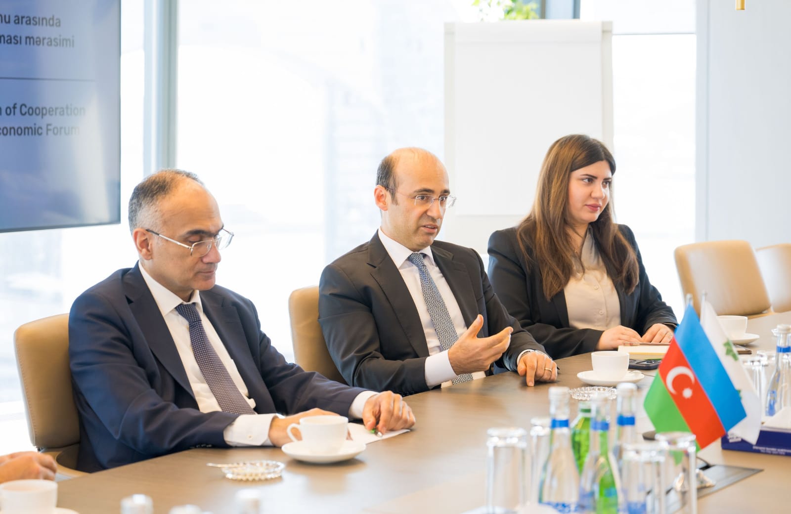 PASHA Holding signs Memorandum of Cooperation with World Economic Forum (PHOTO)