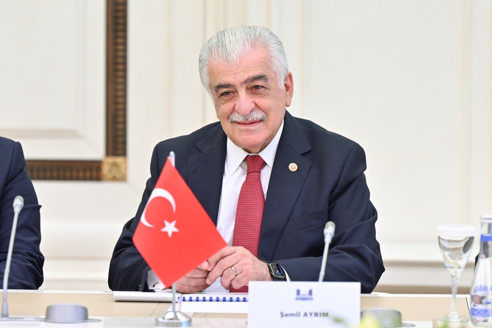 Azerbaijani Parliament Speaker meets with Türkiye and Northern Cyprus delegations (PHOTO)