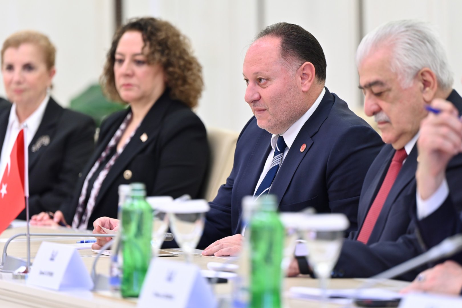 Azerbaijani Parliament Speaker meets with Türkiye and Northern Cyprus delegations (PHOTO)