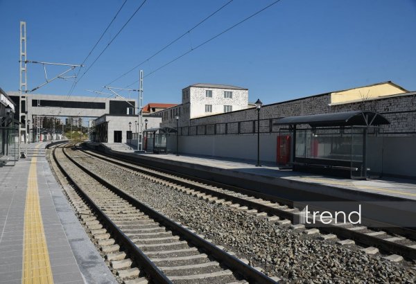 New railway stop starts operating in Azerbaijan (PHOTO/VIDEO)