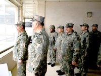 Leadership of Ministry of Defense inspects progress of tactical exercise (PHOTO)