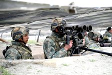 Leadership of Ministry of Defense inspects progress of tactical exercise (PHOTO)