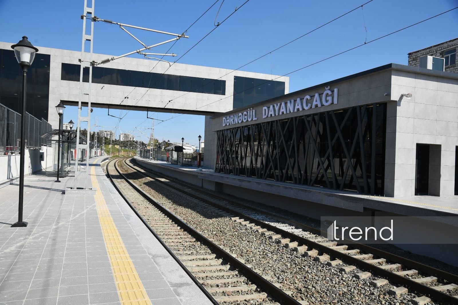 New railway stop starts operating in Azerbaijan (PHOTO/VIDEO)