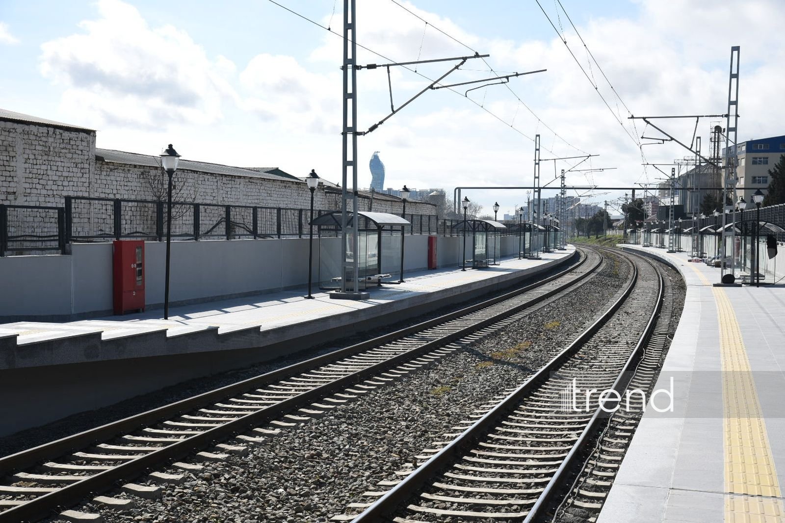 New railway stop starts operating in Azerbaijan (PHOTO/VIDEO)