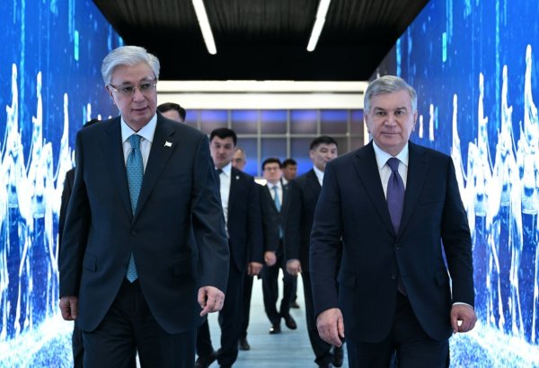 Presidents of Uzbekistan and Kazakhstan attend AI hackathon