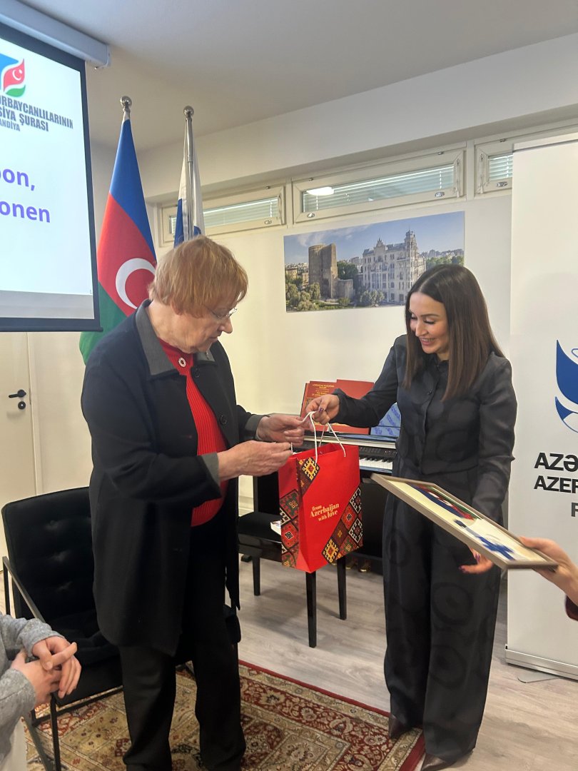 Finland's first female president pays visit to Azerbaijani House in Helsinki (PHOTO)